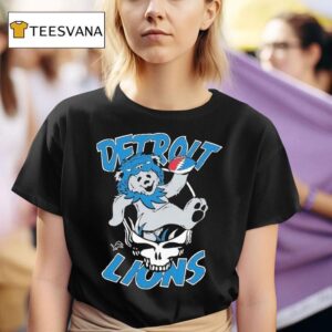 Detroit Lions Nfl X Grateful Dead Bear T Shirt