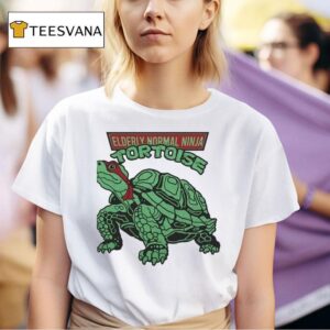 Elderly Normal Ninja Tortoise Style Nage Mutant Ninja Turtles T Shirt