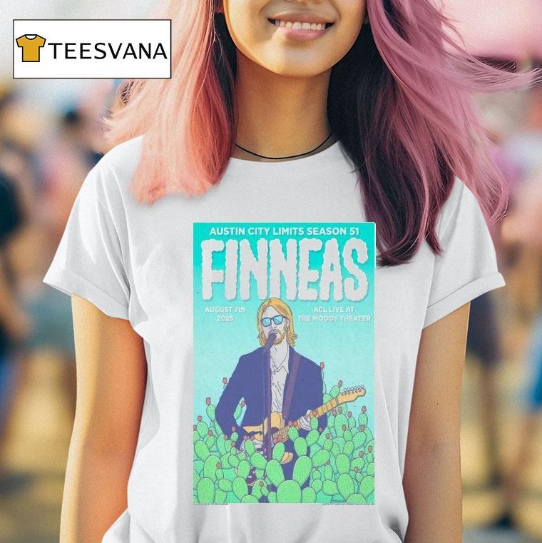  Finneas Austin City Limits Season  August   T Shirt