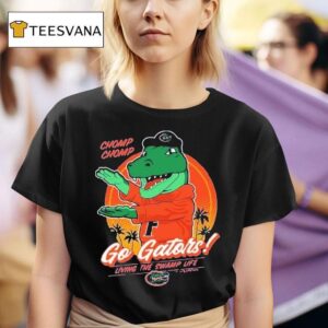 Florida Gators Chomp Chomp Living The Swamp Life Flogrown Rally Masco T Shirt
