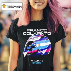 Franco Colapinto Williams Racing Helmet F T Shirt
