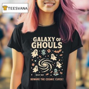 Galaxy Of Ghouls Milky Way Beware The Cosmic Curse Halloween T Shirt