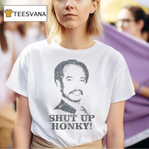 George Jefferson Shut Up Honky T Shirt