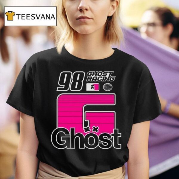Ghost Racing Big G Silver T Shirt