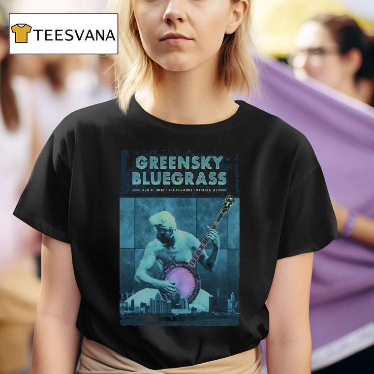  Greensky Bluegrass The Fillmore In Detroit Mi Aug   T Shirt