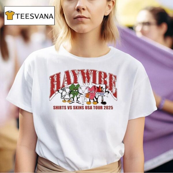 Haywire S Vs Skins Usa Tour T Shirt