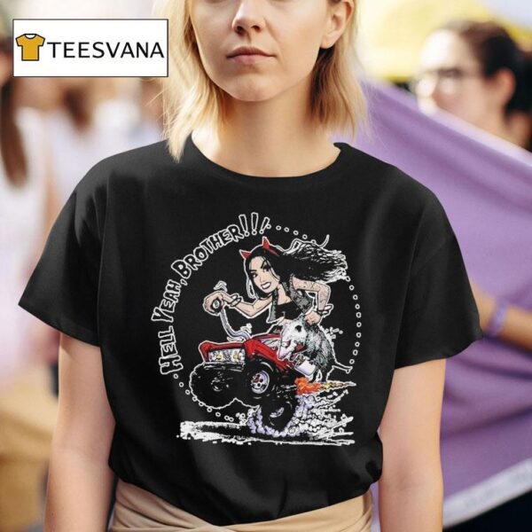 Heather Lynn Hell Year Brother Hot Rod T Shirt