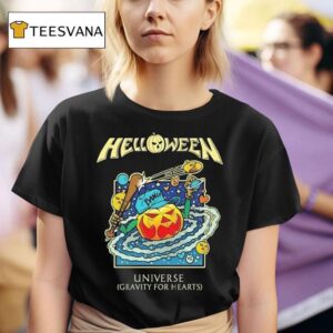Helloween Giants And Monsters Universe Gravity For Hearts Halloween T Shirt