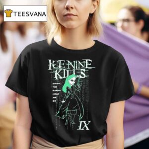 Ice Nine Kills Malice In Wonderland From Regions Beyond Down The Rabbit Hole We Go T Shirt