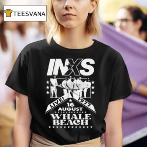Inxs Whale Beach Live Flyer T Shirt