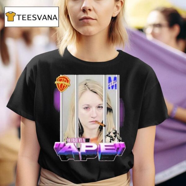 Jail Princess April Imholte Ape T Shirt