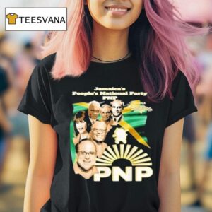 Jamaica S People S National Party Pnp Supporter Novelty T Shirt
