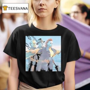 Jason Voorhees Freddy Krueger Michael Myers Titanic Halloween T Shirt