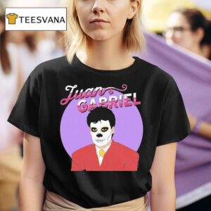Juan Gabriel Dia De Muertos Portrai T Shirt