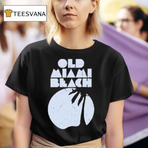 Julia Garner Wearing Weapons Justine Old Miami Beach T Shirt