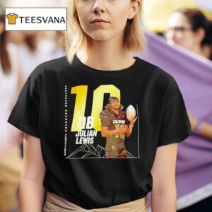 Julian Lewis Qb Colorado Buffaloes Football T Shirt