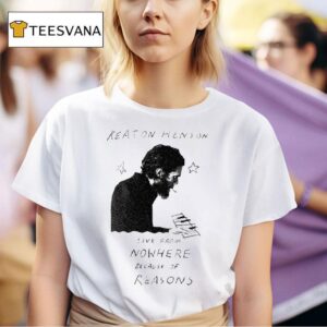 Keaton Henson Live From Nowhere Because Of Reasons Gig T Shirt