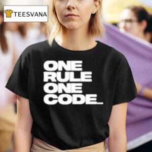 Kevin Ross One Rule One Code T Shirt