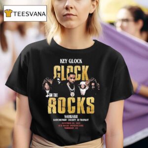 Key Glock On The Rock Show On November Th At Red Rocks Park And Amphitheatre In Morrison Co T Shirt