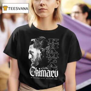 Khamzat Chimaev Ufc Andnew World Men S Middleweight Champion T Shirt