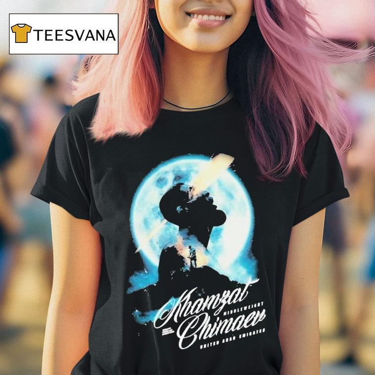 Khamzat Chimaev Ufc Middleweight Moon T Shirt