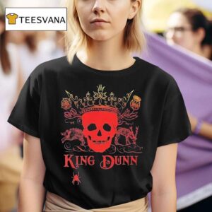 King Dunn Crown Skull T Shirt
