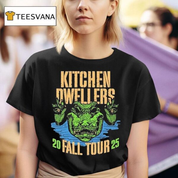Kitchen Dwellers Fall Tour Birmingham Al Oct Gator T Shirt