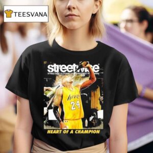 Kobe Bryant Los Angeles Lakers Streetwise Heart Of A Champion T Shirt