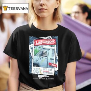 Lagwagon October Santiago De Chile Tour T Shirt