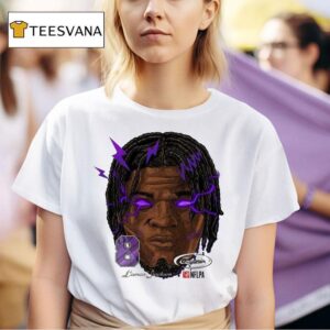 Lamar Jackson Fat Head Nflpa Planet Euphoria T Shirt