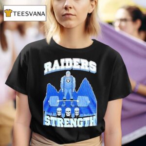 Las Vegas Raiders Strength Skull T Shirt