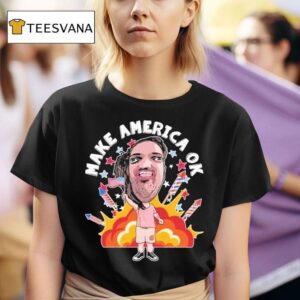 Leigh Mcnasty Make America Ok T Shirt