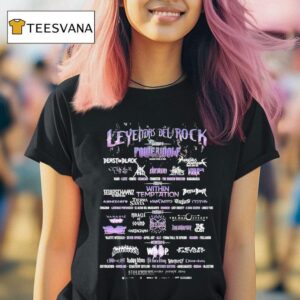 Leyendas Del Rock Festival August At Villena Alicante Spain Rock Metal T Shirt
