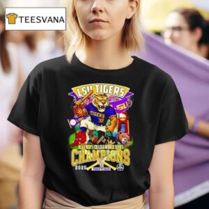Lsu Tigers Mascot Ncaa Men S College World Series Champions T Shirt