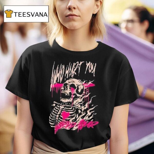Luciano Cota Who Hurt You World Tour Skeleton T Shirt