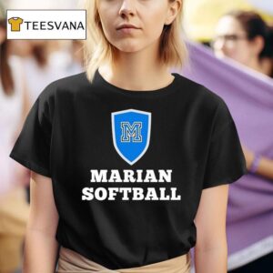 Marian Softball Logo T Shirt