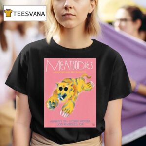 Meatbodies Lodge Room In Los Angeles Ca T Shirt