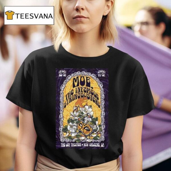 Moe The Joy Theater New Orleans La Live Oct Nov T Shirt
