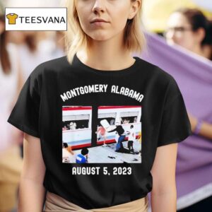 Montgomery Alabama Boat Fight Riverboat Brawl Chair August Chair T Shirt