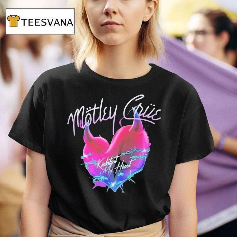 Motley Crue Kickstart My Hear T Shirt