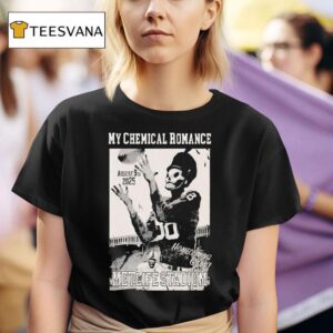 My Chemical Romance Homecoming Game Metlife Stadium August Football T Shirt