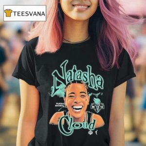 Natasha Cloud Playa Society Wnbpa New York Liberty T Shirt