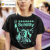 New York Yankees Schlitty Arm Angle Statue T Shirt
