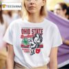 Ohio State Buckeyes Scarlet And Gray The Buckeye State T Shirt
