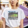 Oracle Park Sketch San Francisco Giants Willie Mays Plaza T Shirt