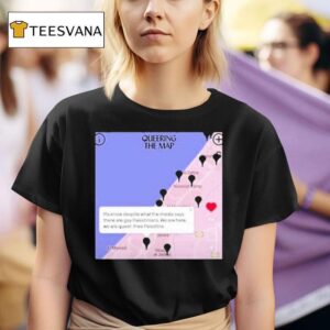 Ottawa Gay Queering The Map Palestine T Shirt
