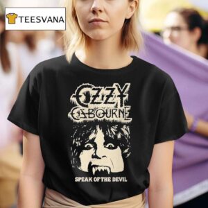 Ozzy Osbourne Speak Of The Devil Face T Shirt