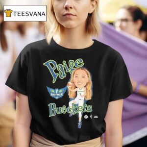 Paige Bueckers Dallas Wings Playa Society Sketch T Shirt