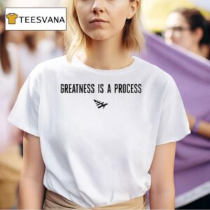 Paper Plane Greatness Is A Process T Shirt