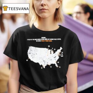 Paper Plane Imagine If We Put The Guns Down In Each Inner City Within These States We Could Make It Make Sense Everytown Usa T Shirt